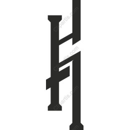 Stylized Letter H
