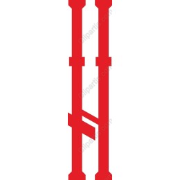Bold Red Letter 'H'