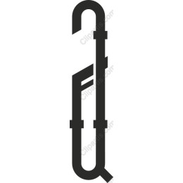 Modern Paperclip in and
