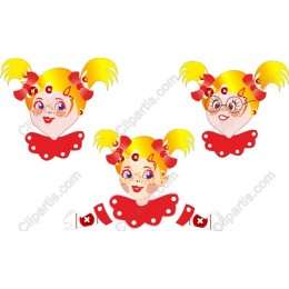 Whimsical Blonde Character Pack
