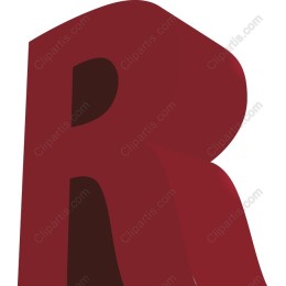 3D Letter R