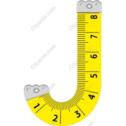 J-Shaped Measuring Tape
