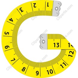 Measuring Tape - Letter G /