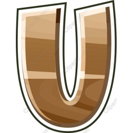 Stylized Letter U