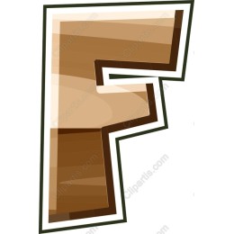 Stylized Letter F in and