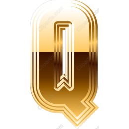 Elegant Gold Q
