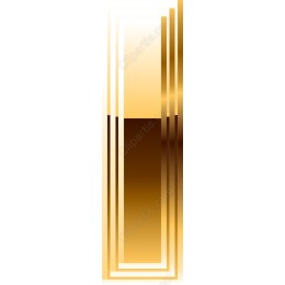 Gold Vertical Frame