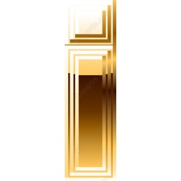 Sophisticated Gold Rectangular Gradient