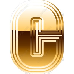 Gold Monogram