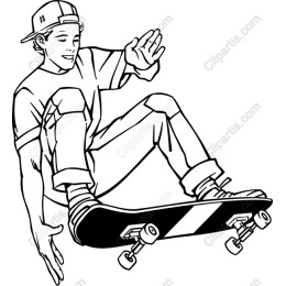 Dynamic Skateboarder