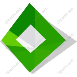 Geometric Green Diamond