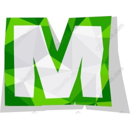 Green Polygonal M