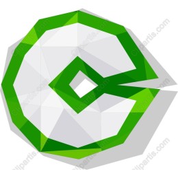 Geometric Green Icon