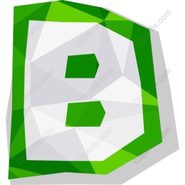 Dynamic Geometric Letter B