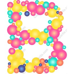 Bubbles Letter B
