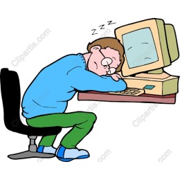 Tired Office Worker