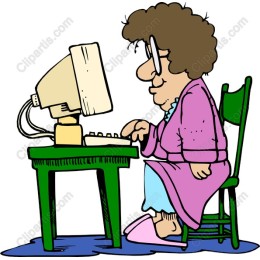 Nostalgic Grandma Computer