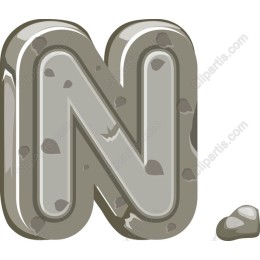 Rocky Letter N
