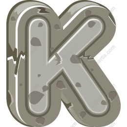 Rocky Letter K