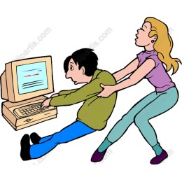 Tech Tug-of-War: Humorous