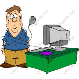 Quirky Computer User
