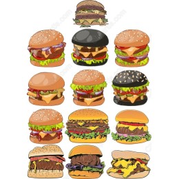 Delicious Burger Set