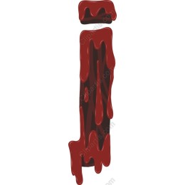 Dripping Blood Letter I