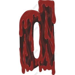 Dripping Letter O