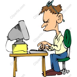 Quirky Office Worker