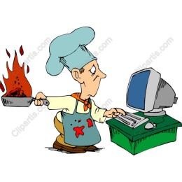 Quirky Chef in Motion