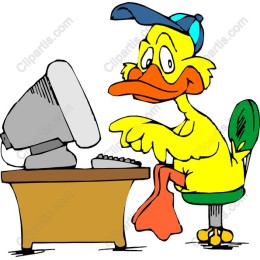 Cheerful Duck Computer
