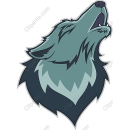 Majestic Howling Wolf