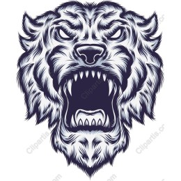 Fierce Lion Head