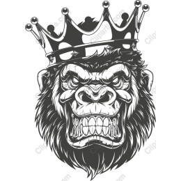 Fierce Gorilla King