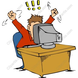 Excited Computer User
