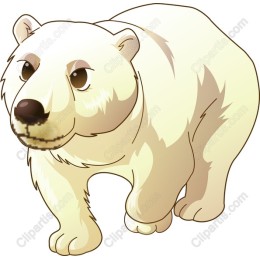 Whimsical Polar Bear