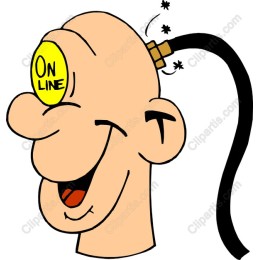 ON LINE Cartoon Character