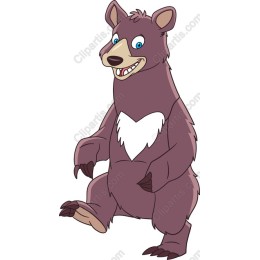 Whimsical Cartoon Bear