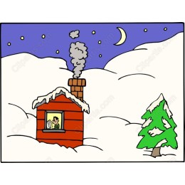Charming Winter Cabin