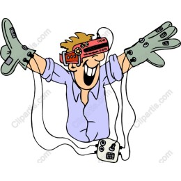 Cheerful VR Gaming