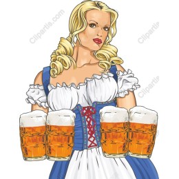 Charming Beer Maiden