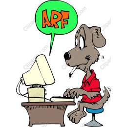 Tech-Savvy Pup