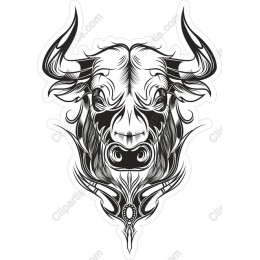 Bull Head - Majestic and Intricate