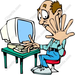 Whimsical Computer User