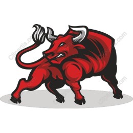 Fierce Red Bull