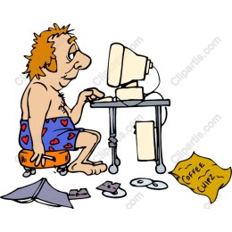 Quirky Computer User