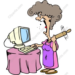 Quirky Tech-Savvy Grandma