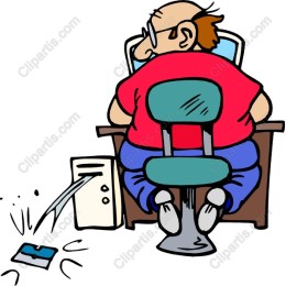 Office Chaos Cartoon