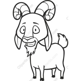 Whimsical Goat