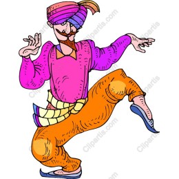 Vibrant Traditional Dancer